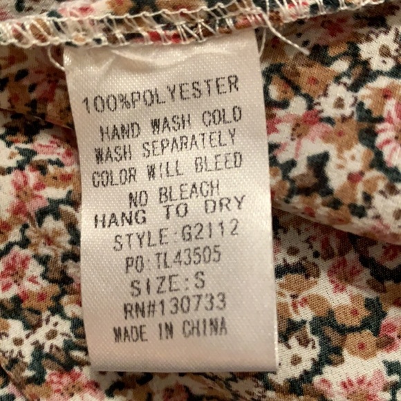 Small Umgee multi-colored floral dress - Picture 5 of 5